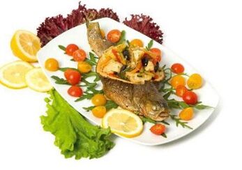 Pescado con verduras
