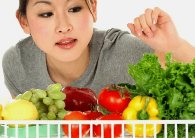 Vegetales de dieta japonesa