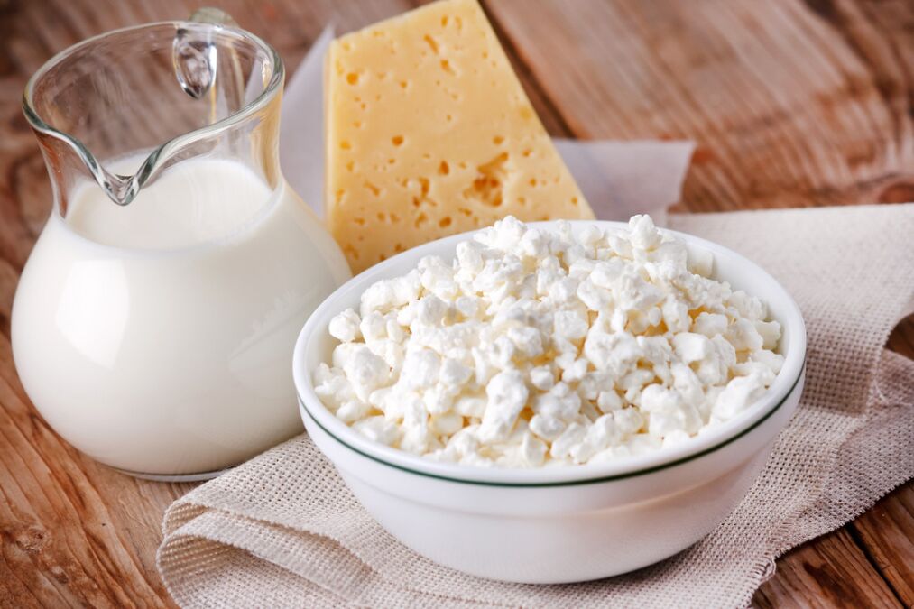 productos lácteos para la pancreatitis