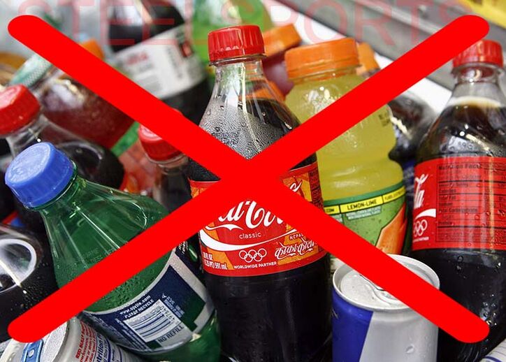 Las bebidas carbonatadas deben excluirse de la dieta al perder peso en una semana.