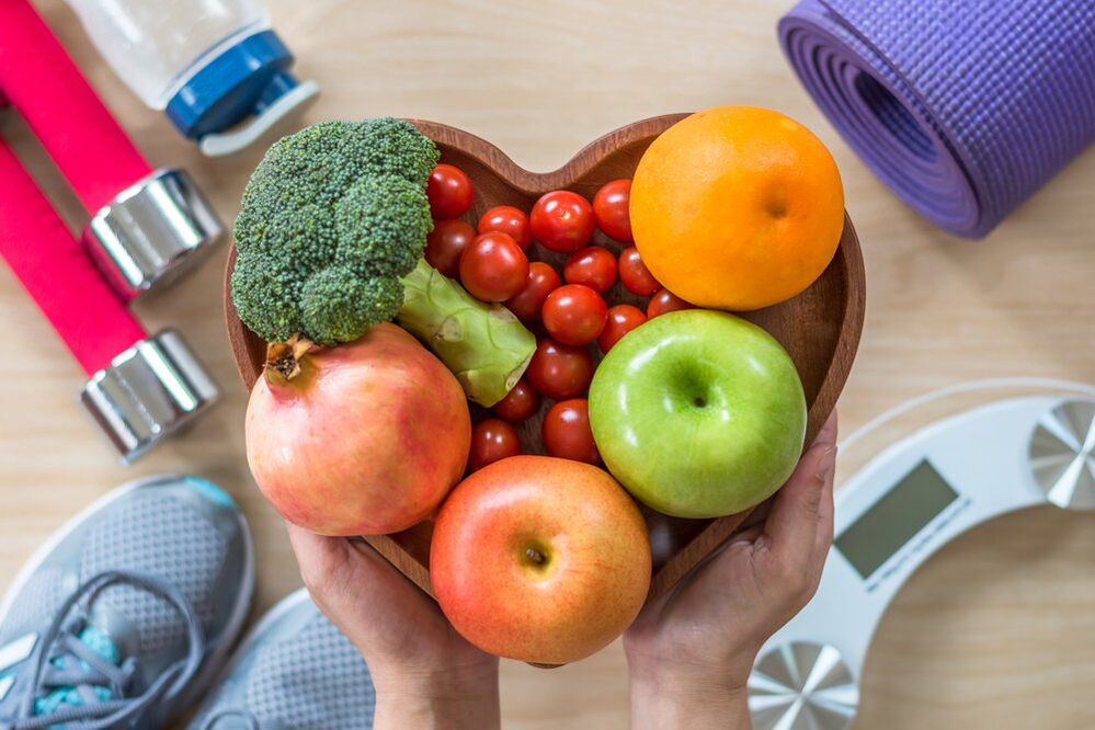 frutas verduras y deportes para bajar de peso